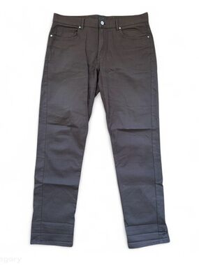 H&M Men's Dark Brown Slim Fit Pants